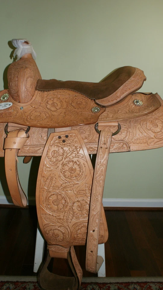 Blueridge 109-(SLT-1130) 16 inch Western Show Saddle