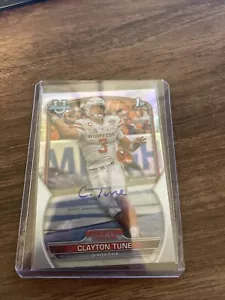 2022 Bowman University Chrome - Chrome Prospect Autographs Refractor #98 Clayton - Picture 1 of 2