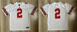 Ohio State Buckeyes College Ladies Nike Football Shirt Nike Jersey Women Sz L - Picture 1 of 8