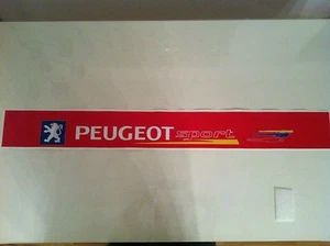 Aufkleber Sticker Sonnenblende Peugeot Sport 106 Rallye 2 ROT ROT - Bild 1 von 1