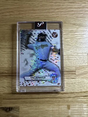 2023 Topps Pristine Encased Refractor Tony Gonsolin Los Angeles Dodgers - Image 1 of 2