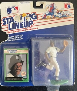 Rickey Henderson Yankees Kenner 1989 formazione iniziale - Foto 1 di 4