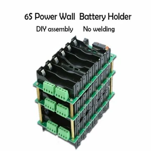 6S Power Wall Battery Battery Holder Box 24V 40A BMS PCB Board  Module DIY - Picture 1 of 15