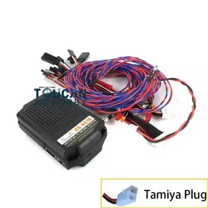 RC16 2 in 1 Light Sound System Small Speaker for RC 1/14 Truck Cars Tamiye Plug - Picture 1 of 4