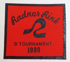 1980 Radnor Rink B  Hockey Tournament Patch Badge Crest - Picture 1 of 4