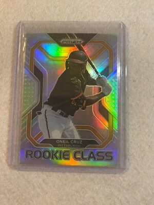 2022 Prizm Oneil Cruz Rookie Class Silver RC #RC-2 Pirates - Image 1 of 2