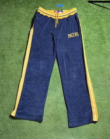 Indiana Pacers  NBA Nike Team Sports Throwback 72 Warm up Sweatpants blue XL Cover