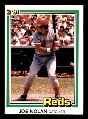 1981 Donruss Baseball #302 Joe Nolan EX/MT or Better *bb - Image 1 of 2