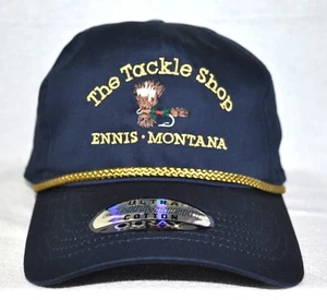 *TACKLE SHOP ENNIS MONTANA* Fly fishing Lightweight Ball cap hat *OURAY 51412* - Picture 1 of 4