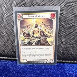 Tarjeta de Carne y Sangre Beacon of Victory Majestic Monarch 1ª Edición MON033 NF - Imagen 1 de 2