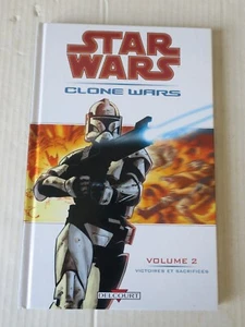 STAR WARS CLONE WARS : VOLUME 2 VICTOIRES ET SACRIFICES - DELCOURT - BD - Bild 1 von 2
