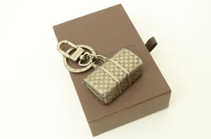Authentic Louis Vuitton Duffel Keychain SP Luggage Silver Dangle Bag Accessory - Picture 1 of 15