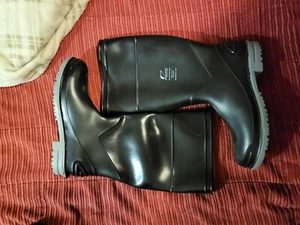 OnGuard Steel Toe Boots, Size 9 - Picture 1 of 2