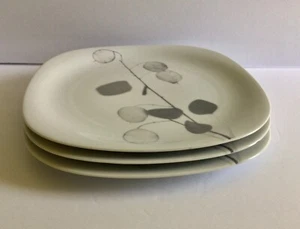 Block Langenthal 10” Dinner Plate Transition Shadows Bone China VTG Set of 3 - Picture 1 of 7