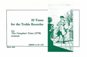 22 Tunes treble recorder Stanley Godman Schott Music Ltd., London - Picture 1 of 2