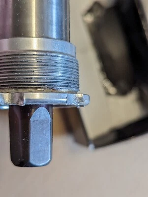 Campagnolo Veloce Bottom Bracket 115.5mm Italian Thread 10 Speed Bicycle NOS - Image 1 of 4