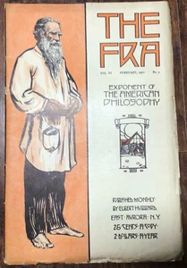 Vintage The FRA American Philosophy February 1911 Vol VI No 5 Elbert Hubbard - Bild 1 von 8