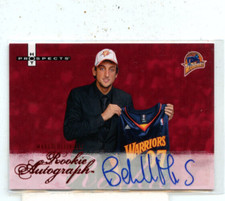 MARCO BELINELLI 2007-08 Fleer Hot Prospects Red Parallel Rookie Auto #D /25