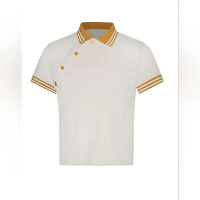 Marie Birdie Girls Polo top Cream Yellow 10y Xs Girls TC - Image 1 of 2