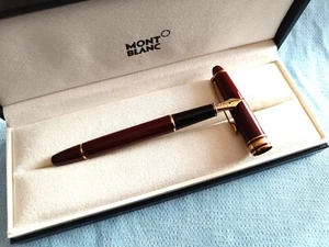 Montblanc Meisterstück Bordeaux Schwarz Füller mit Box - Bild 1 von 13