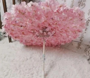 Vintage Hanfu Pink Flower Kids Beach Umbrella Shade Lolita Pink Purple Parasol - Picture 1 of 11