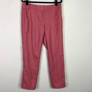 New LOFT Pink Marisa Ankle Pant Women's Size 6 Petite - Picture 1 of 8