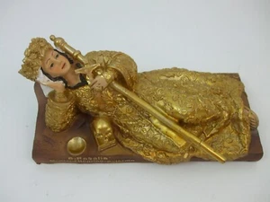 Statue of Santa Rosalia Sanctuary Monte Pellegrino Palermo Italy Resin Saint 7.5 - Picture 1 of 11