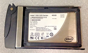Intel SSDSA2CT040G3 E90522-601 SSD 320 Series 40GB 2.5" SATA W/ Tray - Picture 1 of 7