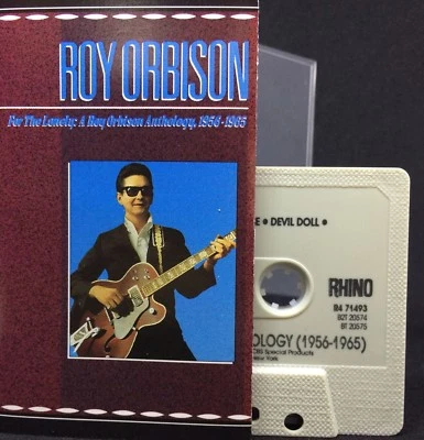 Roy Orbison - For The Lonely, Anthology 1956-1965 Cassette Tape NEAR MINT - Image 1 of 4