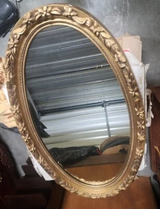 Antique gilt edge mirror - Picture 1 of 2