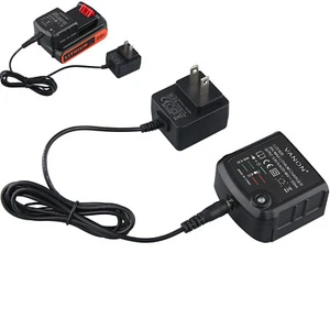 20V Lithium Battery Charger LCS1620 For BLACK DECKER PORTER-CABLE LBXR20 PCC685L - Picture 1 of 10