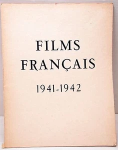 RARE brochure " FILMS FRANCAIS 1941/1942 " - 01/09/1942 - collector - R.PLOQUIN - Imagen 1 de 6