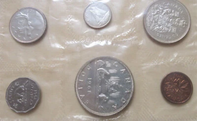 1961 Canada Silver PL Set. Original Mint Packing UNC.RJ - Image 1 of 4