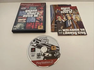 Grand Theft Auto III 3 GH (Playstation 2 PS2 2001) Complete Tested Map FREE SHIP - Picture 1 of 7