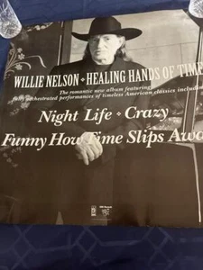 Willie Nelson Healing Hands Of Time Album POSTER neuwertig EMI Records - Bild 1 von 5