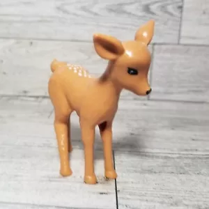 Barbie Animal Rescue Woodland Forest Vet FAWN Deer Doe Pet Figure Cake Decor - Picture 1 of 6