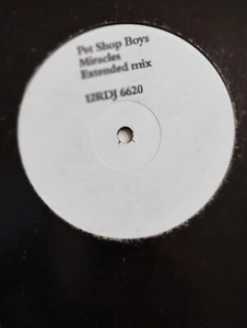 ✿ PROMO 12" MAXI 45 ✿ PET SHOP BOYS : MIRACLES (PROMO EXTENDED REMIX !) - Imagen 1 de 1