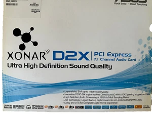 Scheda audio Asus Xonar d2x -7.1 Canali- PCI Express-Nuovo - Foto 1 di 5