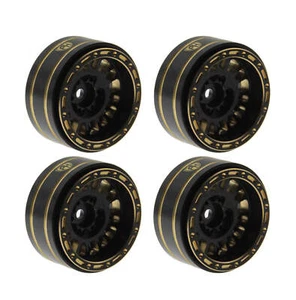 Ruedas Beadlock de latón Powerhobby de 1,2" (4) 1/18/1/24 Rock Crawler - Imagen 1 de 2