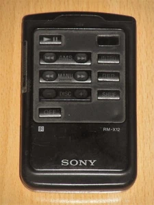 SONY - RM-X12 - Mando a distancia - Para Sony RM X12A CD Charger Commander - Imagen 1 de 4