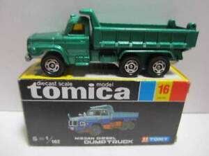 Tomica Nissan Diesel Dump Truck Green Super Gift SG