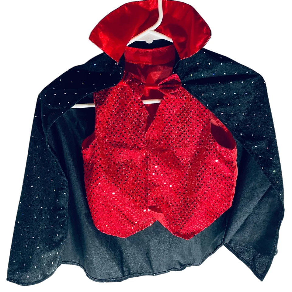 Disfraz de Mago Halloween 3-6 Años Melissa & Doug Capa Pajarita Chaleco Foto 1 de 4