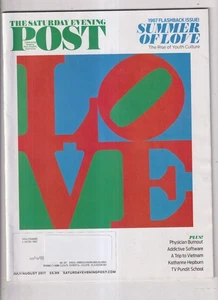 The Saturday Evening Post July August 2017 1967 Flashback Issue! Summer of Love, - Picture 1 of 1