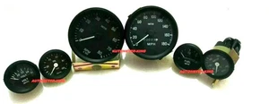 For Smiths replica Gauges 100 mm speedo tacho and 52 mm gauges black bezel @24 - Picture 1 of 5