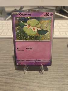 Carta Pokemon Promo Stella Nera Rara Cottonee 018 Holo Fiamme Fantastiche NM - Foto 1 di 3