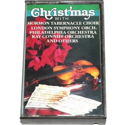 Christmas with Mormon Tabernacle Choir & Others (Cassette Tape 1976) PLAY TESTED - Image 1 of 4