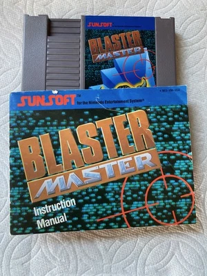 VIDEO GAME NES Blaster Master (1988) with Manual Nintendo Entertainment System - Image 1 of 4