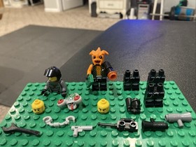 LEGO Space Police 3 Alien  Kranxx Parts Minifig Lot 3 5970 5972 5973 5974 5982