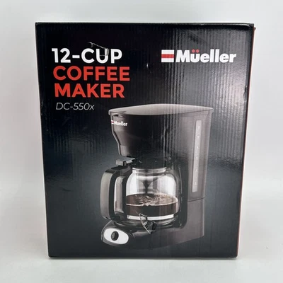 Mueller 12-Cup Drip Coffee Maker  Auto Keep Warm Function Smart Anti-Drip  - Image 1 of 4