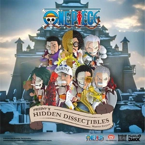 Mighty Jaxx One Piece Serie 8 Freeny's Hidden Disectibles Marines Ed Caja de 6 - Imagen 1 de 12